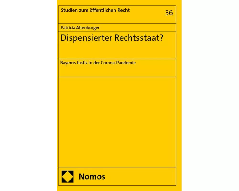 Dispensierter Rechtsstaat?