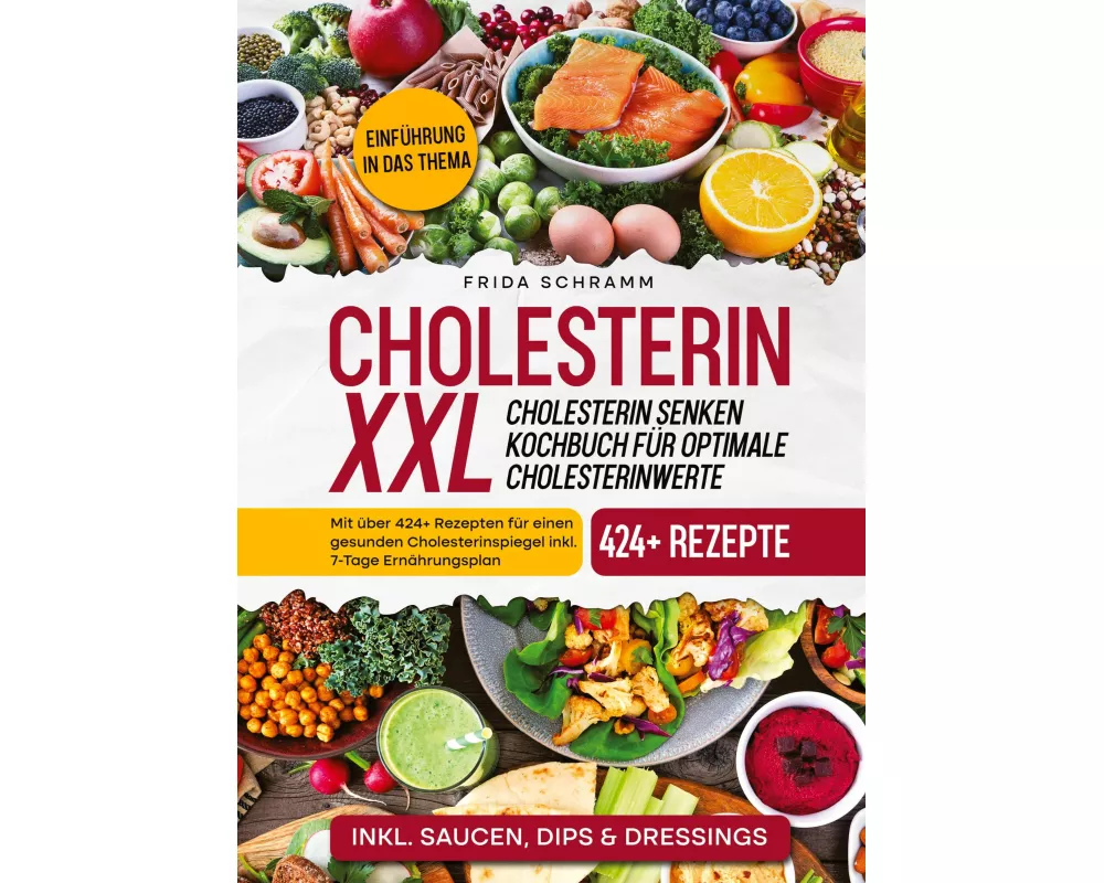 Cholesterin XXL - Cholesterin senken Kochbuch für optimale Cholesterinwerte