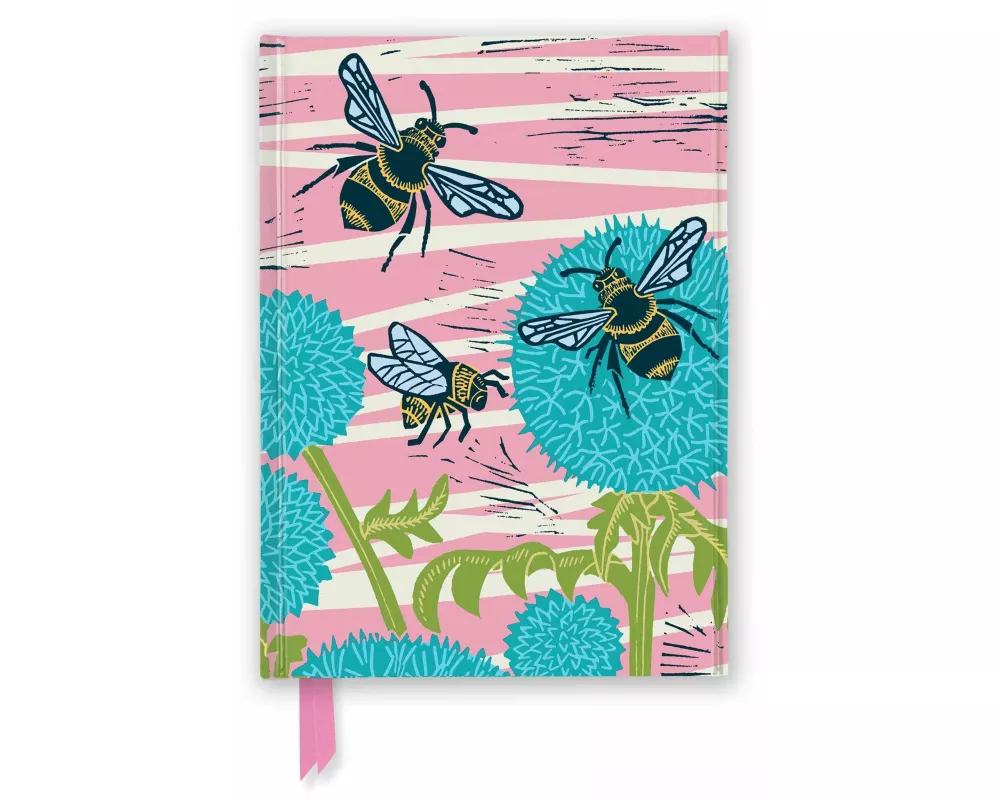 Kate Heiss: Busy Pollinators (Foiled Journal)