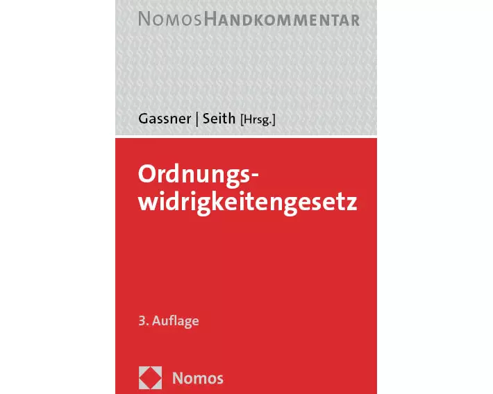 Ordnungswidrigkeitengesetz