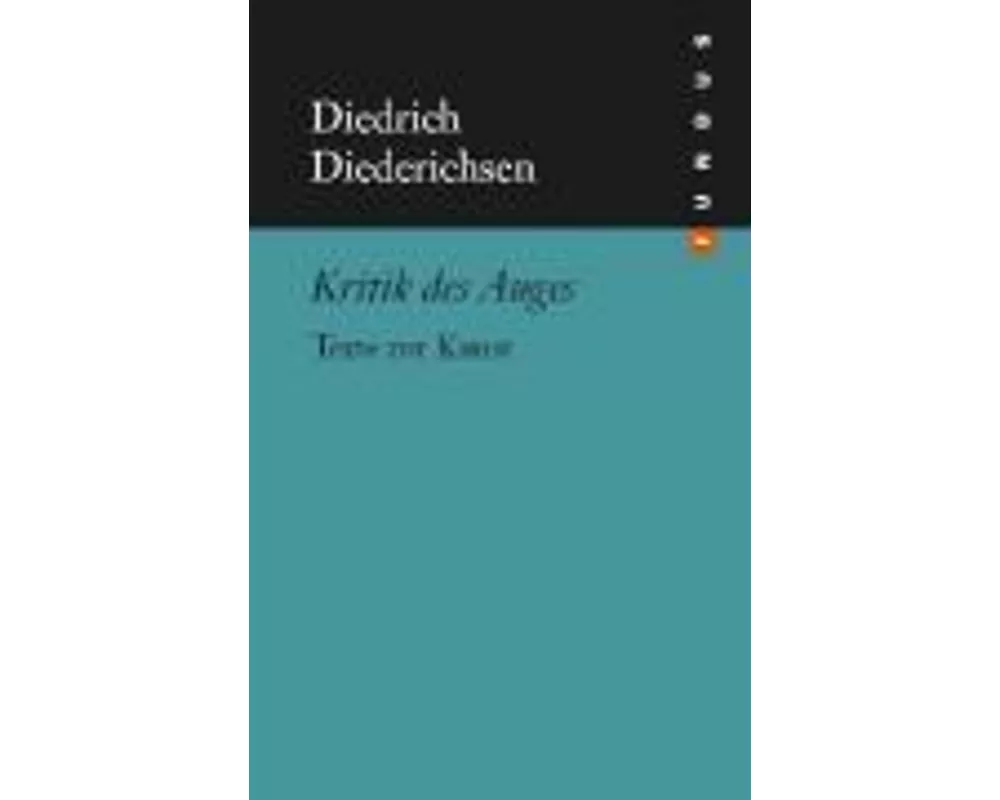 Kritik des Auges