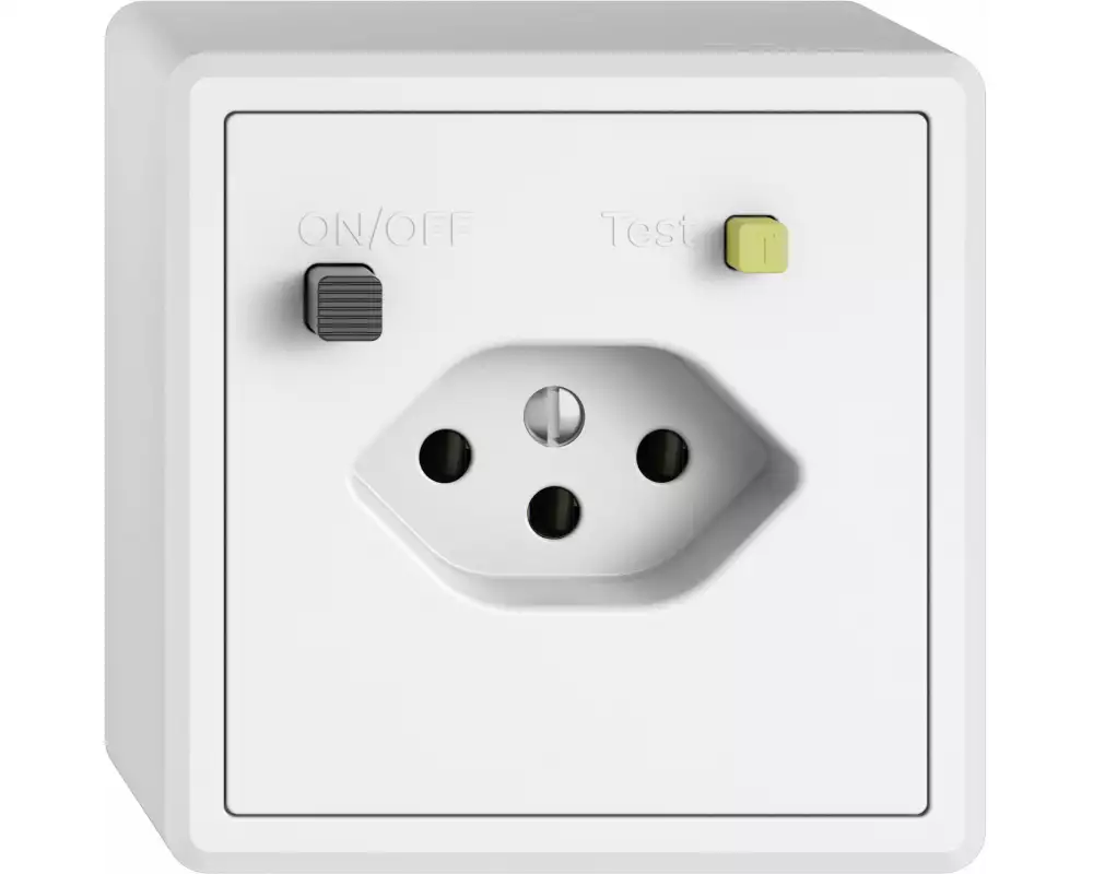 Feller EDIZIOliv AP FI-Steckdose 1 x T13