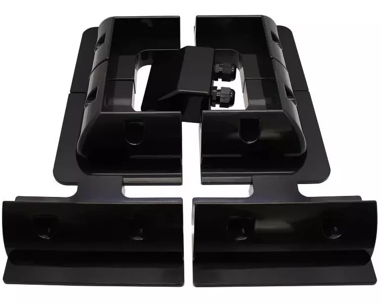 Swaytronic Montagekit Solar-System ABS, Schwarz, 7-teilig