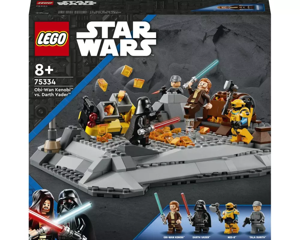 LEGO® Star Wars Obi-Wan Kenobi vs. Darth Vader 75334