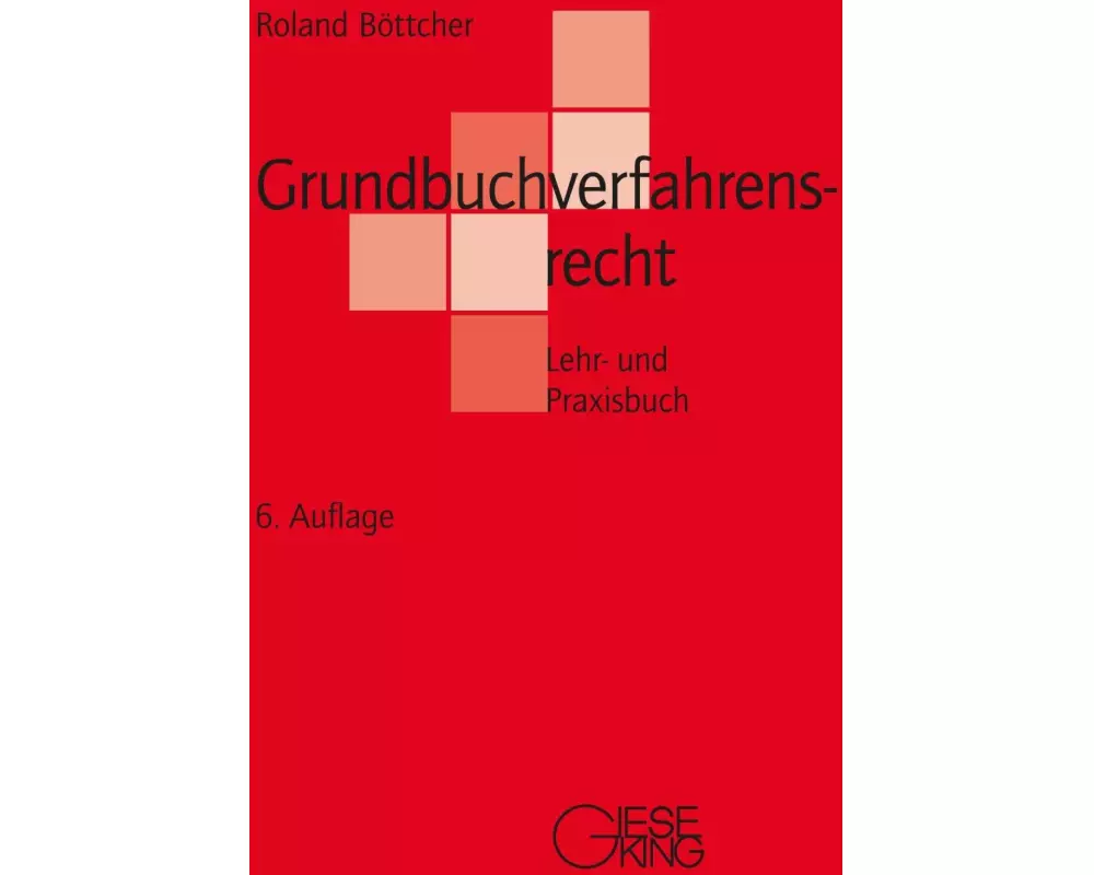 Grundbuchverfahrensrecht