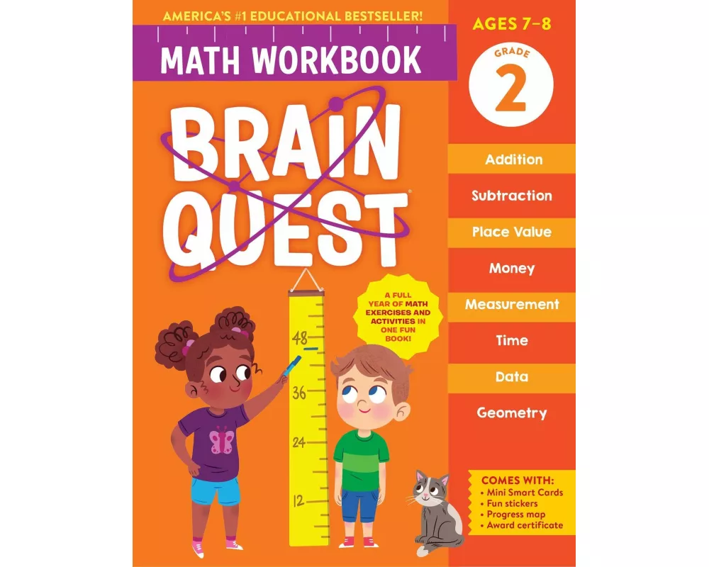 Brain Quest Math Workbook: 2nd Grade