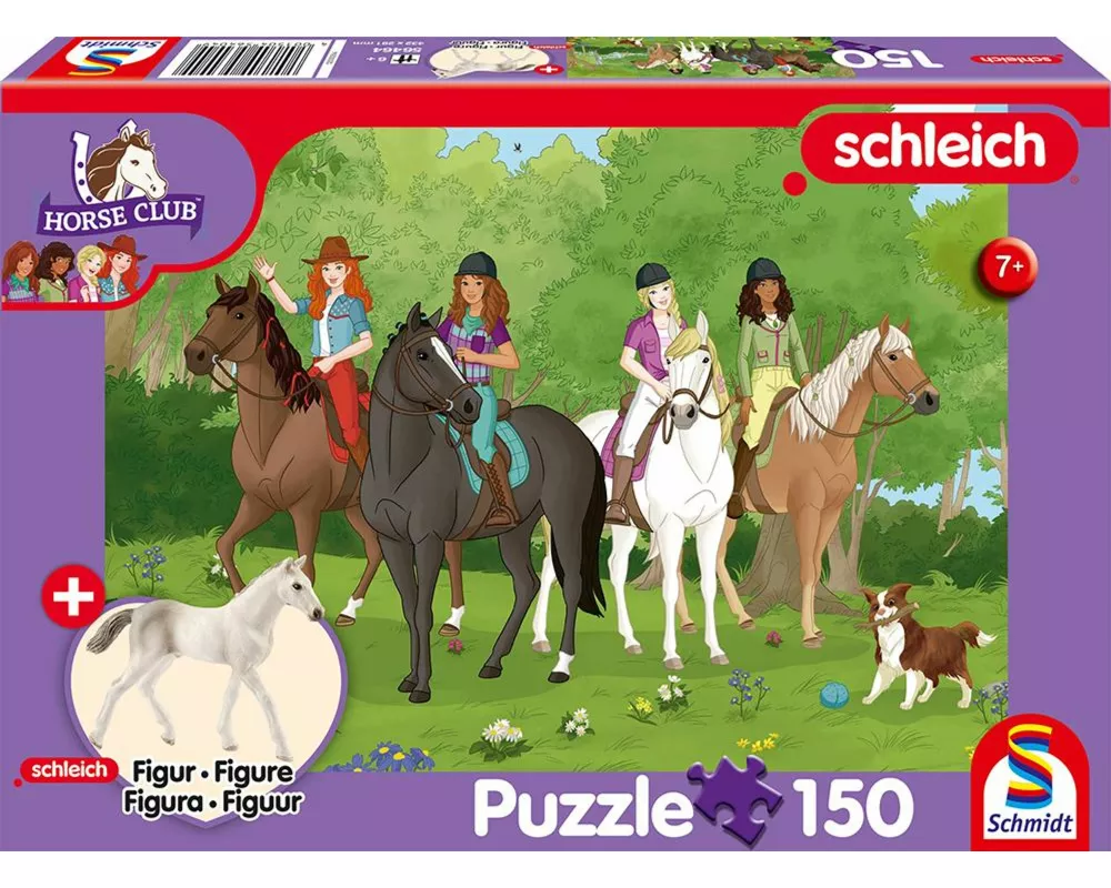 Horse Club, Holstein Fohlen, (AT), 150 Teile, mit Add-on (eine Original Figur)
