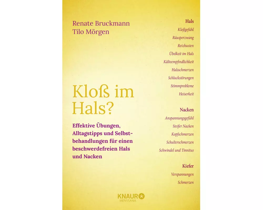 Kloß im Hals?