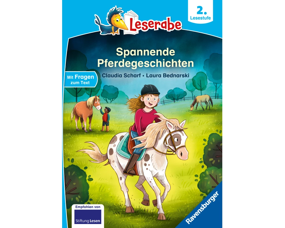 Leserabe 2. Lesestufe - Spannende Pferdegeschichten