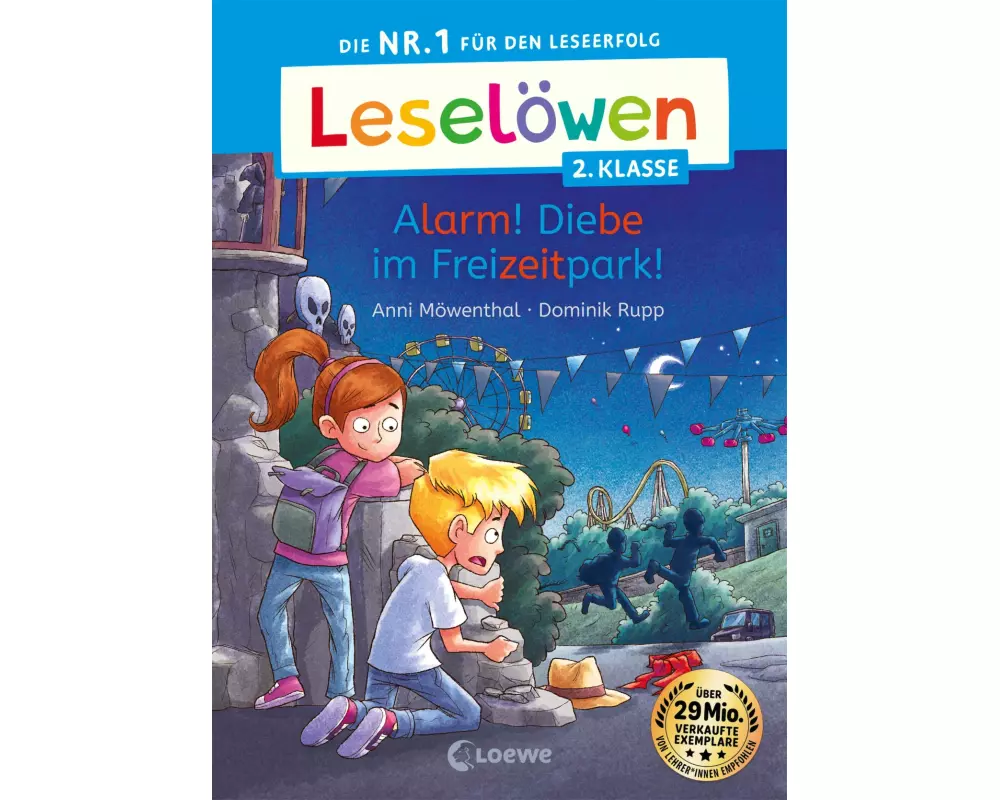 Leselöwen 2. Klasse - Alarm! Diebe im Freizeitpark!