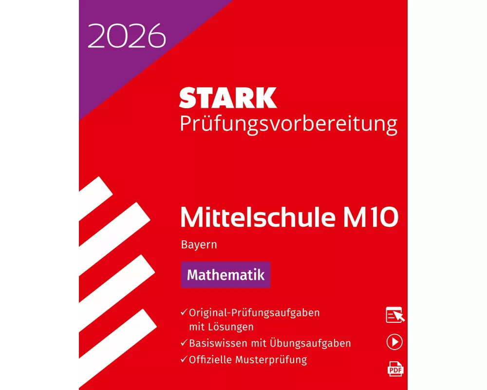 STARK Mathematik 10. Klasse - M10 Mittelschule 2026 Bayern - Prüfungsvorbereitung