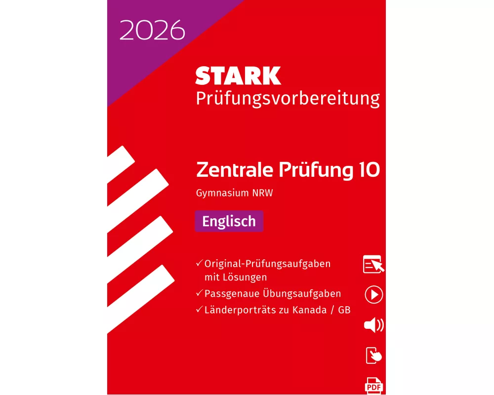 STARK Englisch 10. Klasse - Zentrale Prüfung (ZP10) Gymnasium 2026 NRW - Prüfungsvorbereitung