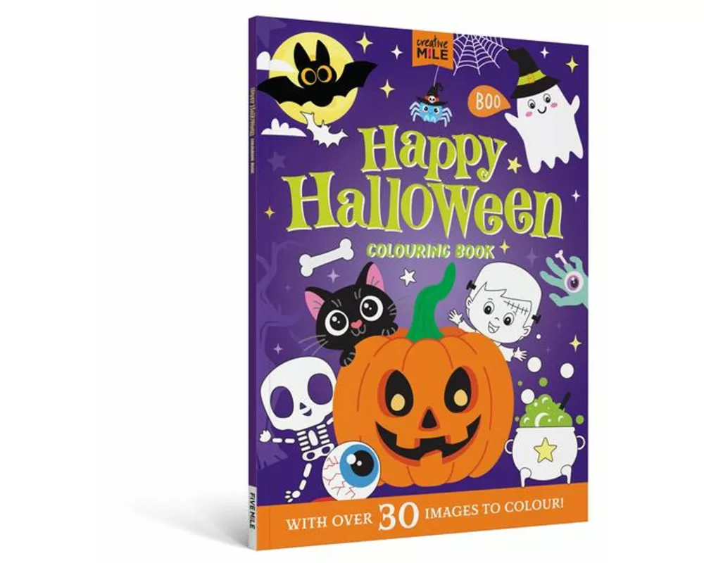 Happy Halloween Colouring Book