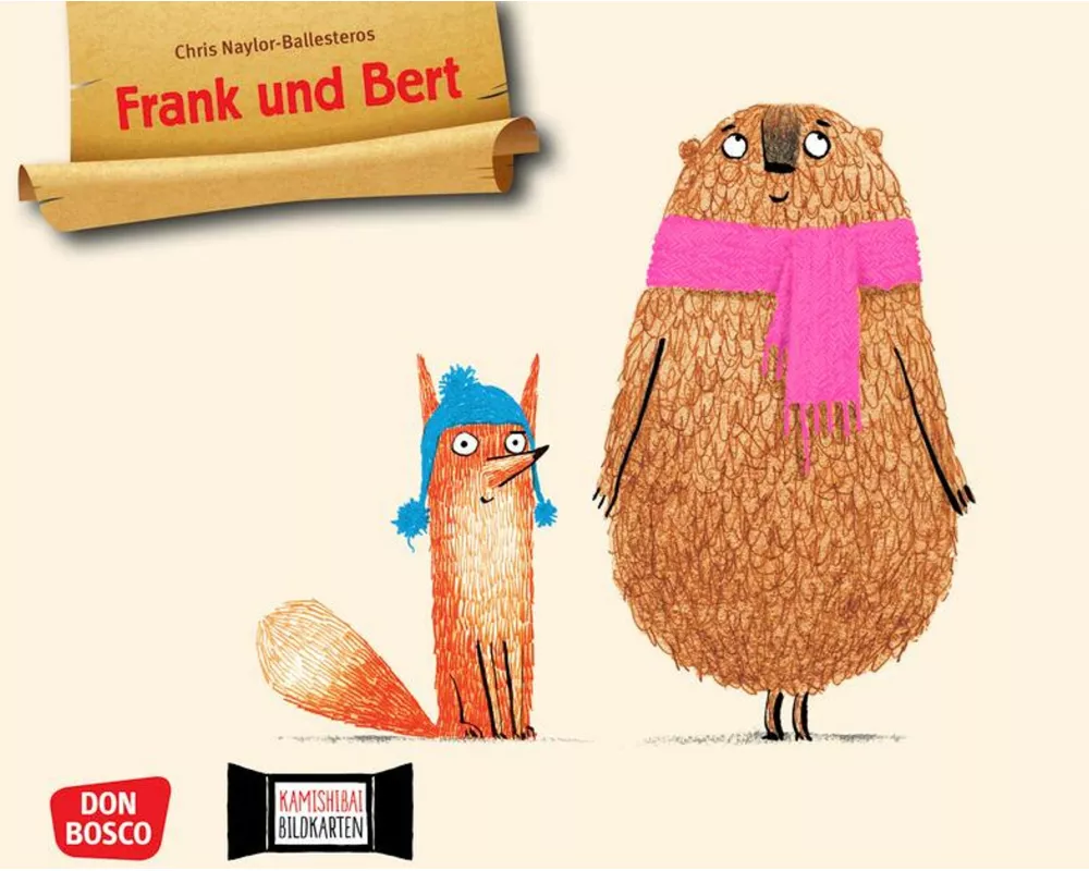 Frank und Bert. Kamishibai Bildkartenset