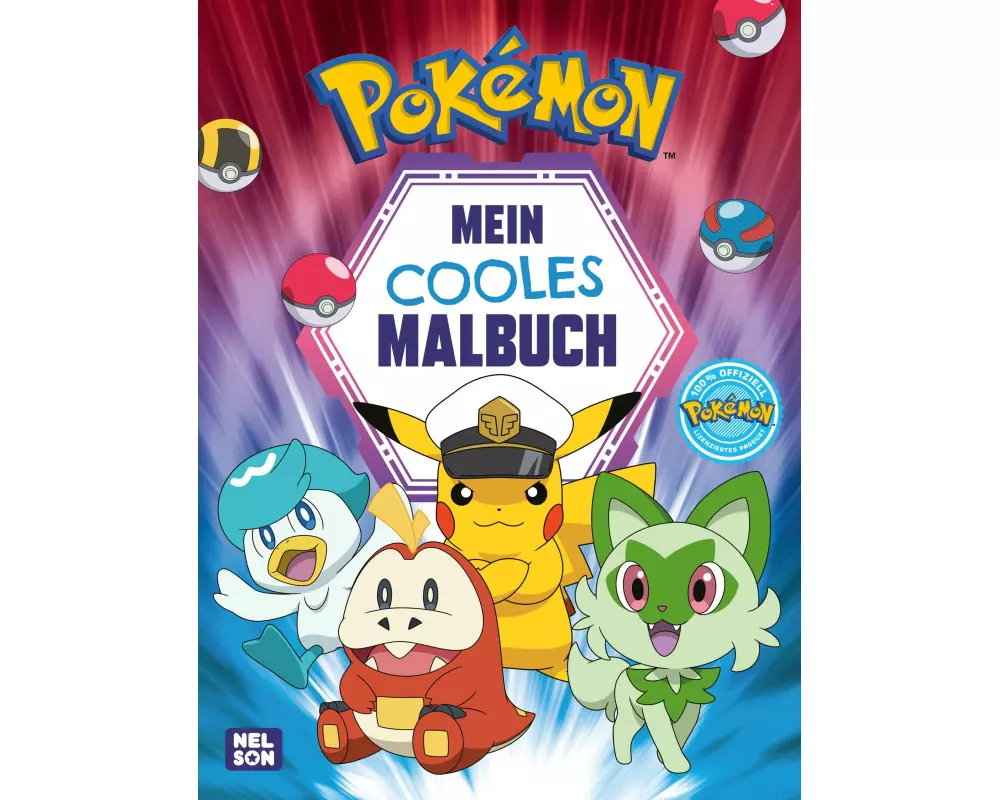 Pokémon Activity-Buch: Mein cooles Malbuch