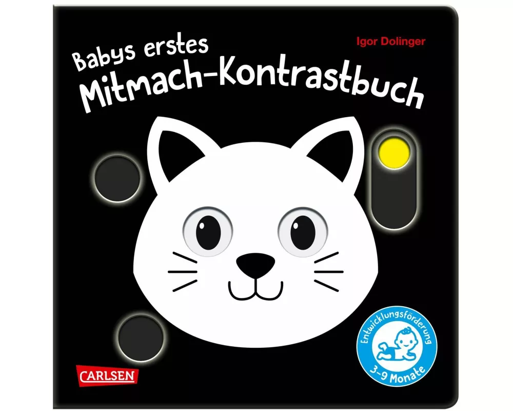 Babys erstes Mitmach-Kontrastbuch