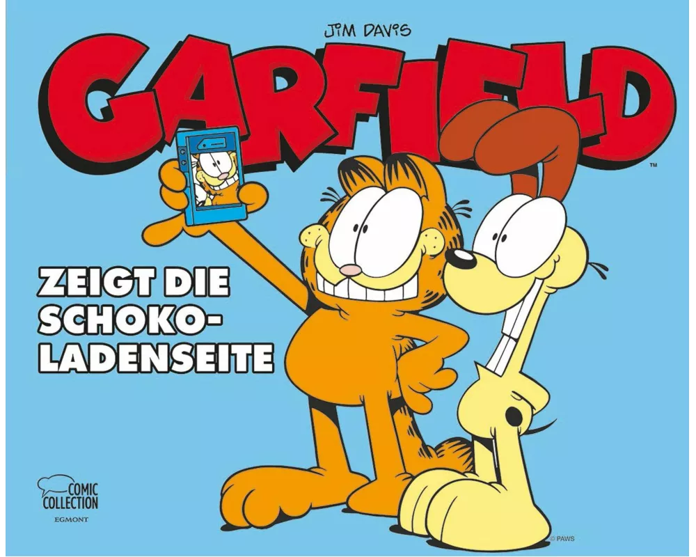 Garfield - zeigt die Schokoladenseite