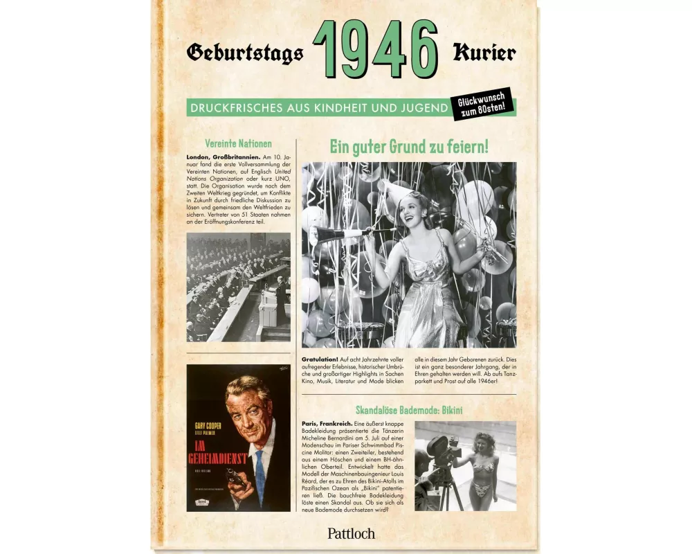 1946 – Geburtstagskurier