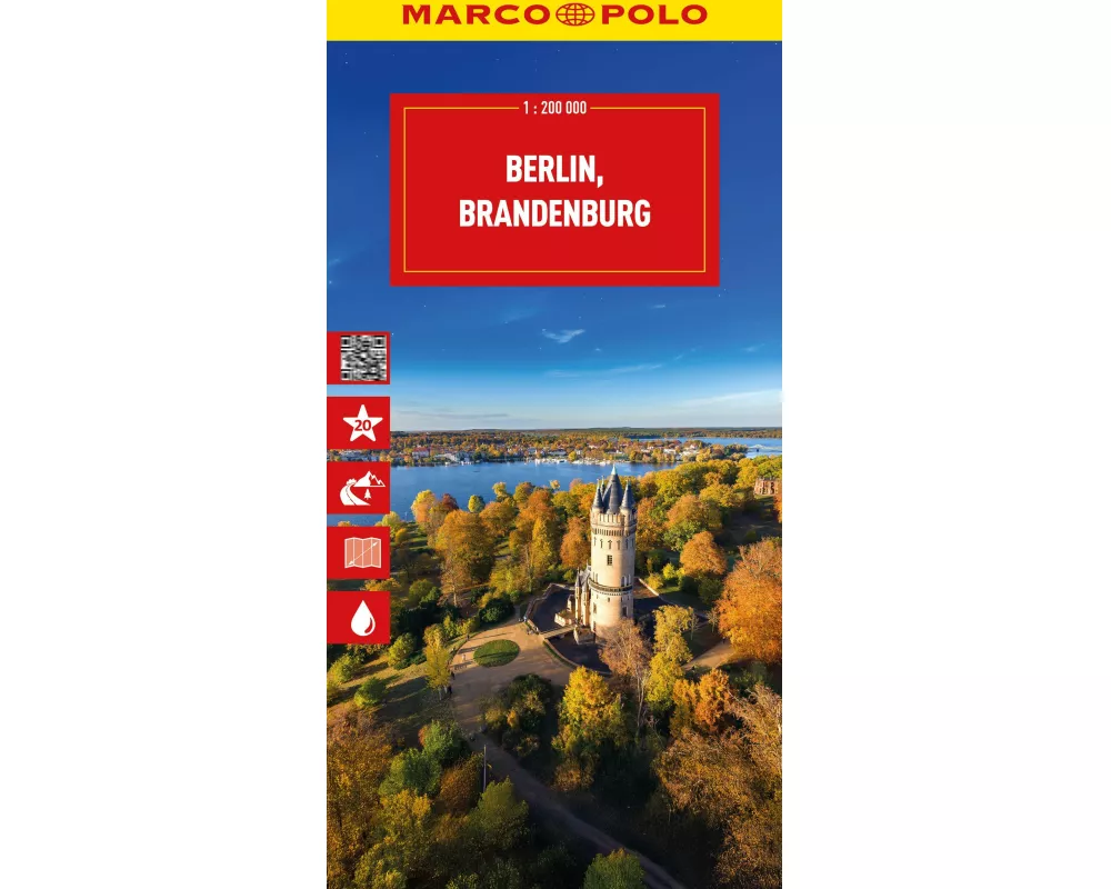 MARCO POLO Reisekarte Deutschland 04 Berlin, Brandenburg 1:225.000