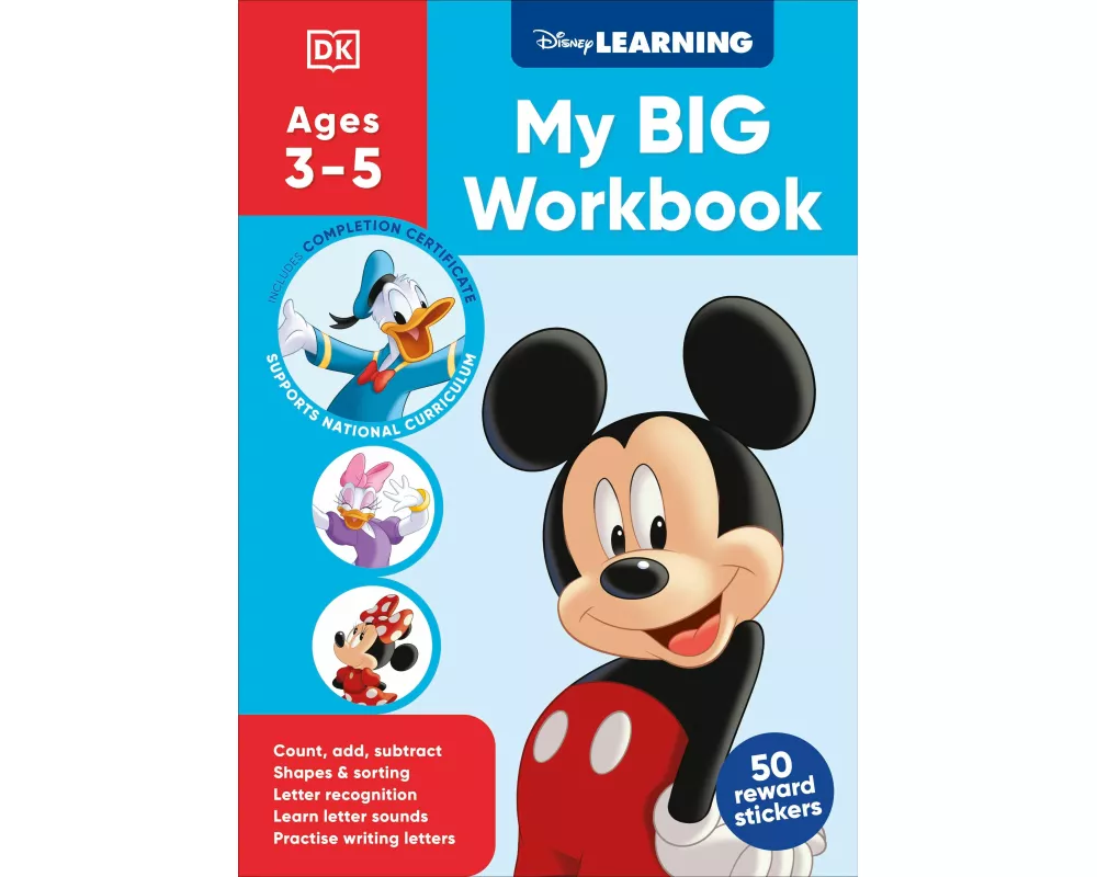 Disney Learning Big Workbook Ages 3-5
