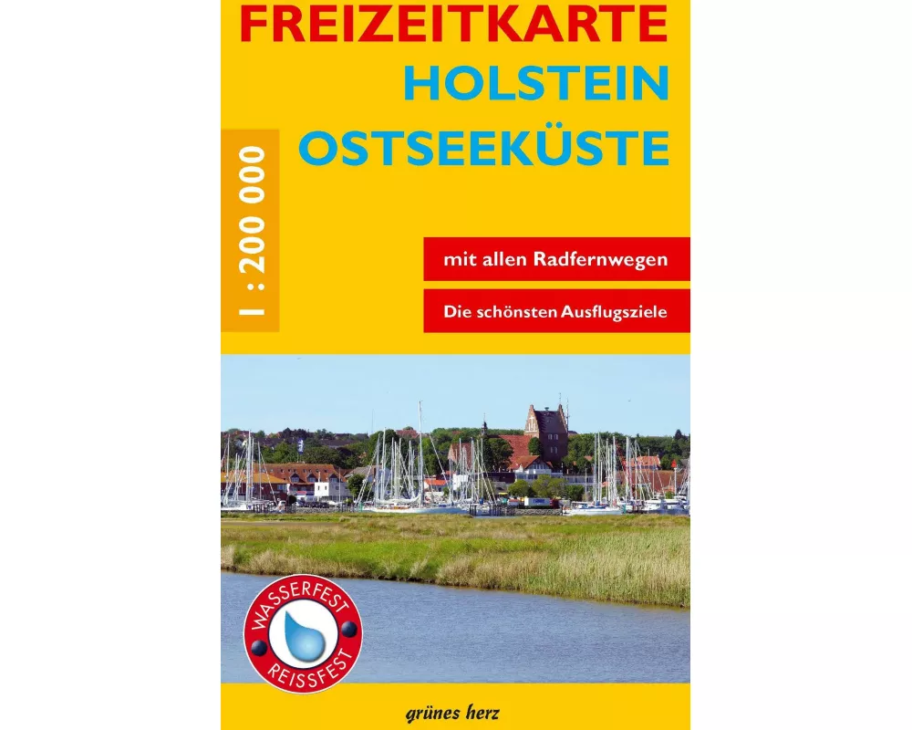 Freizeitkarte Holstein, Ostseeküste