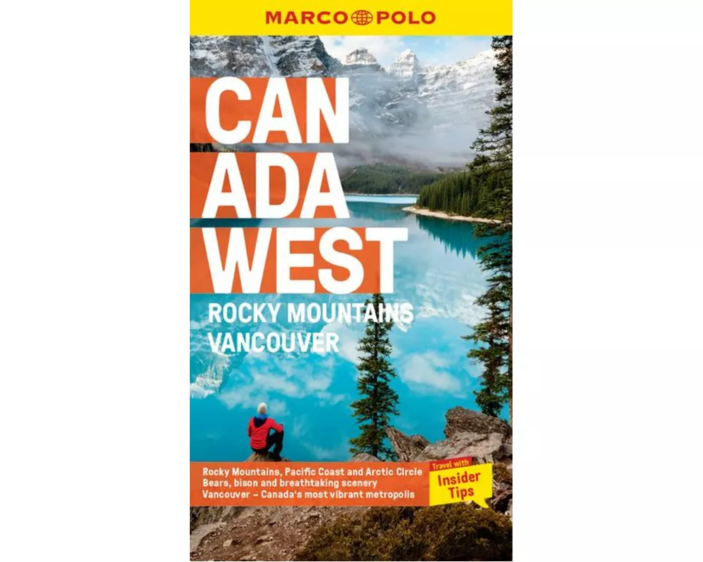 Canada West Marco Polo Pocket Travel Guide - with pull out map