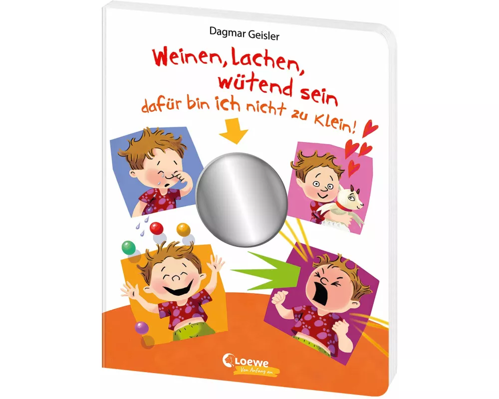 Weinen, lachen, wütend sein - dafür bin ich nicht zu klein!