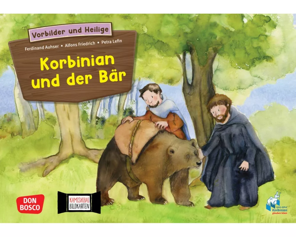Korbinian und der Bär. Kamishibai Bildkartenset