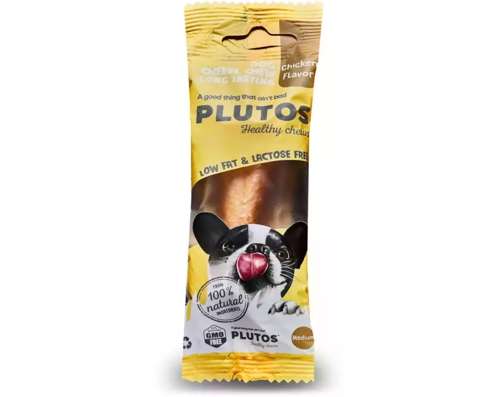 Plutos Kausnack Käse & Huhn, M