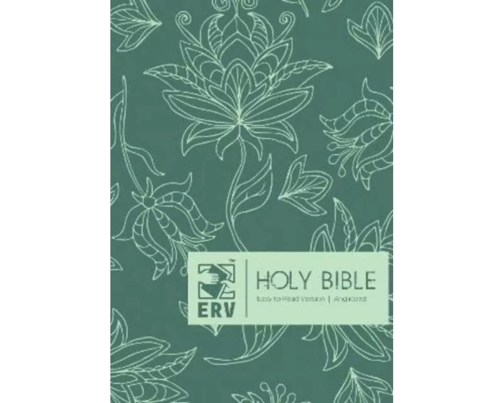ERV Holy Bible Hardback Floral, Anglicized, (Easy to Read Version)
