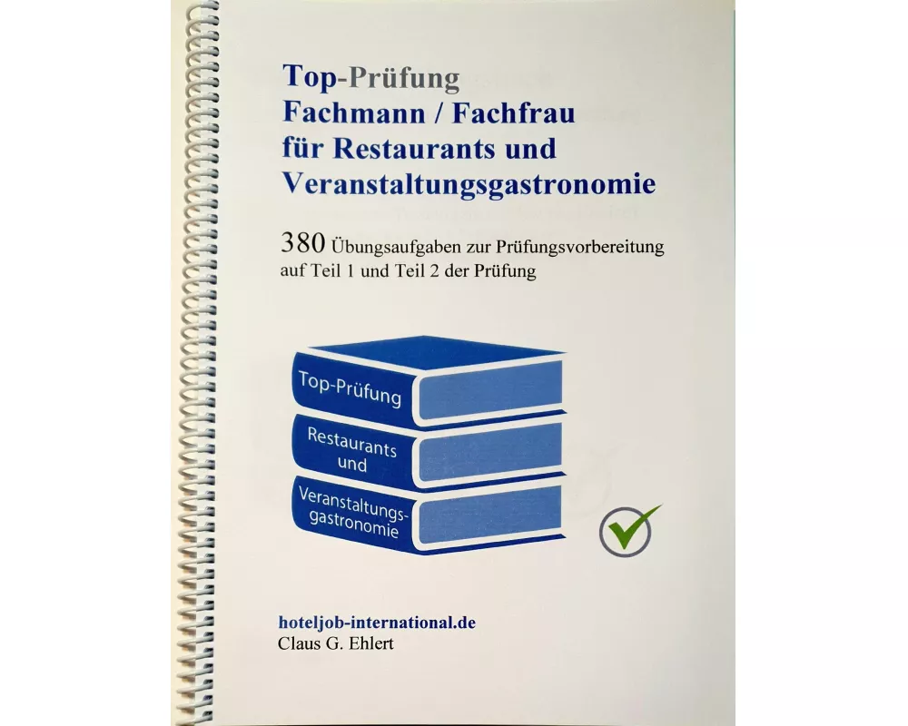 Top Prüfung Fachmann/-frau für Restaurants und Veranstaltungsgastronomie