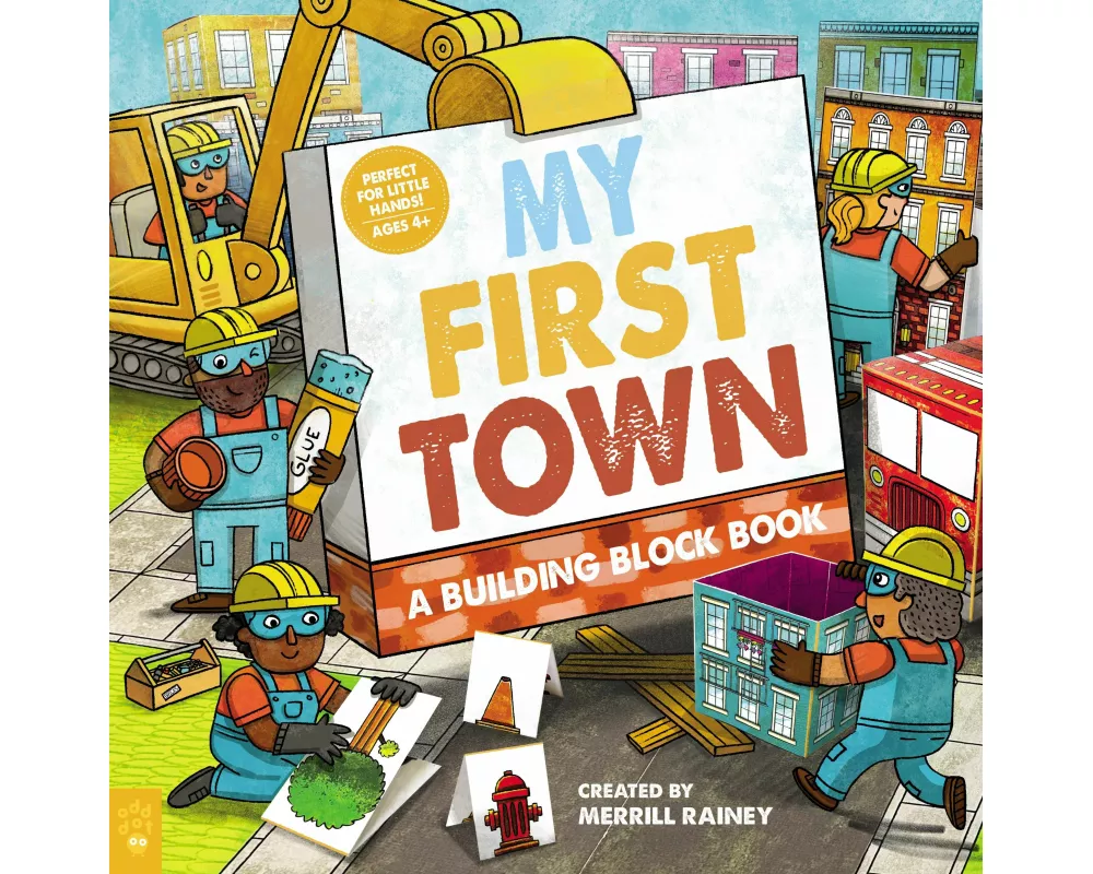 My First Town: A Building Block Book