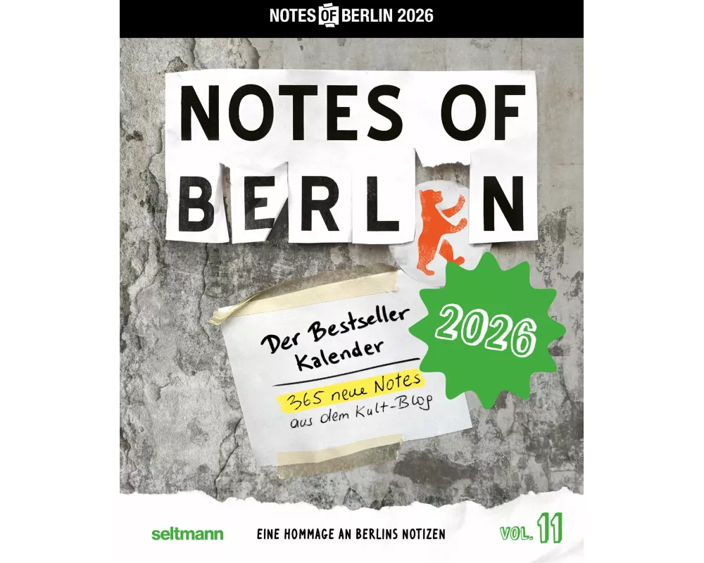 Notes of Berlin 2026