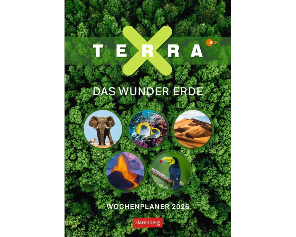 Terra X - Das Wunder Erde Wochenplaner 2026