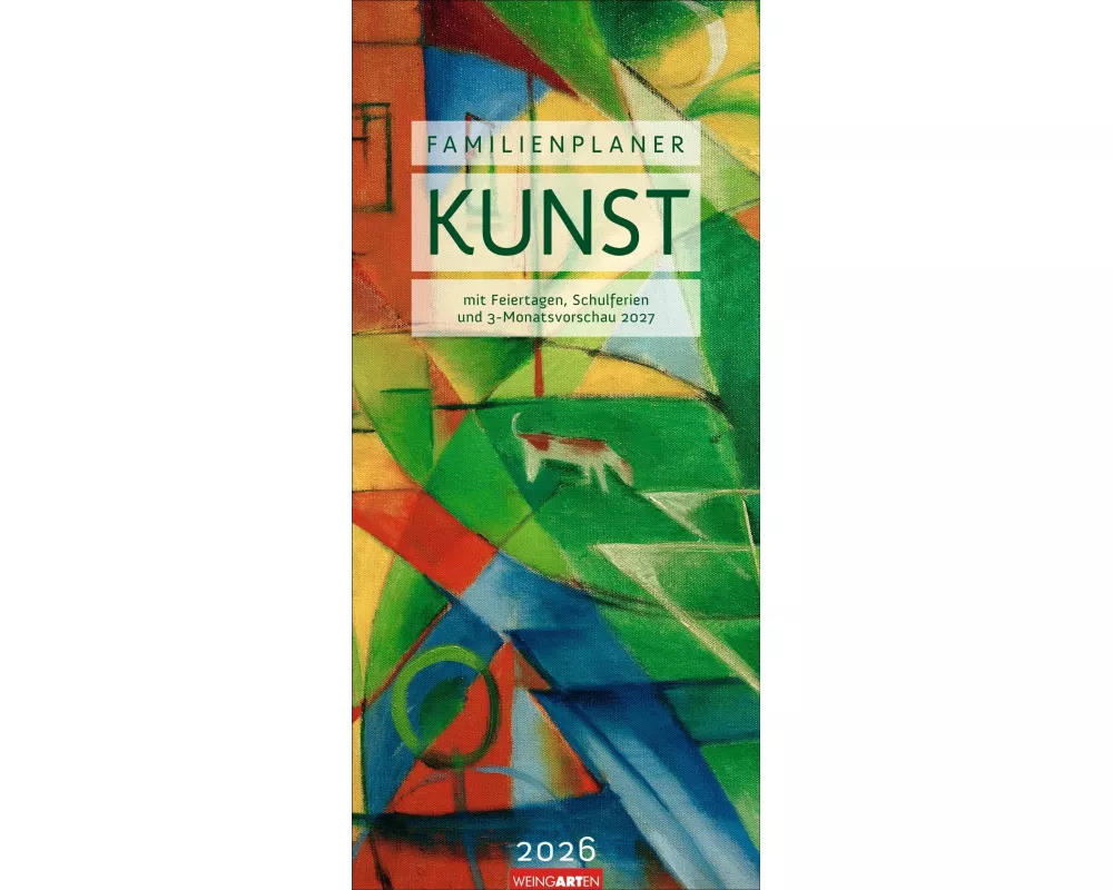 Kunst Familienplaner 2026