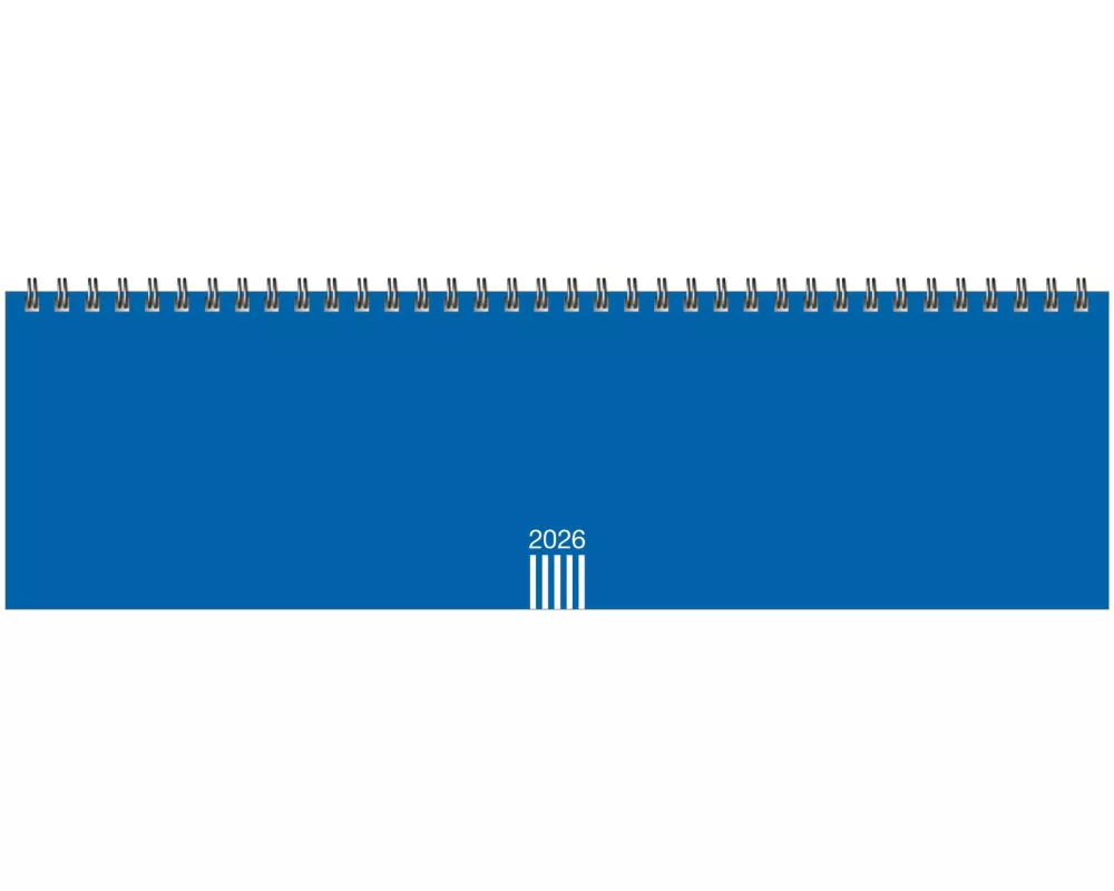 Wochenquerplaner, blau 2026