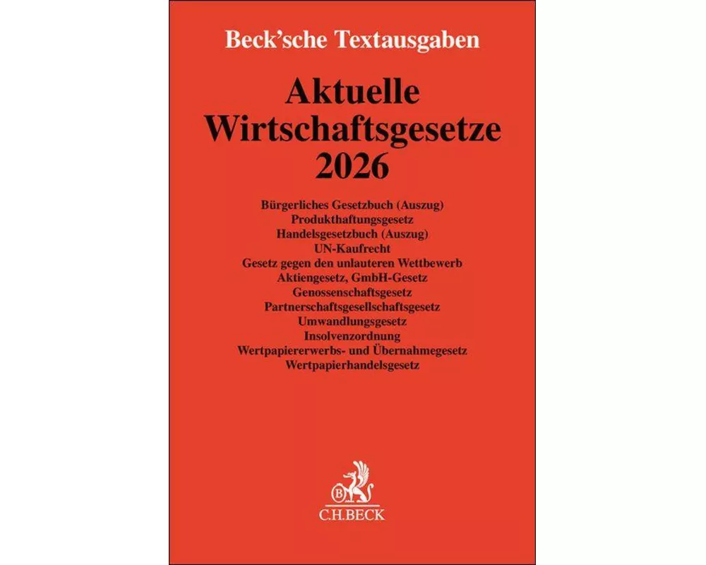 Aktuelle Wirtschaftsgesetze 2026