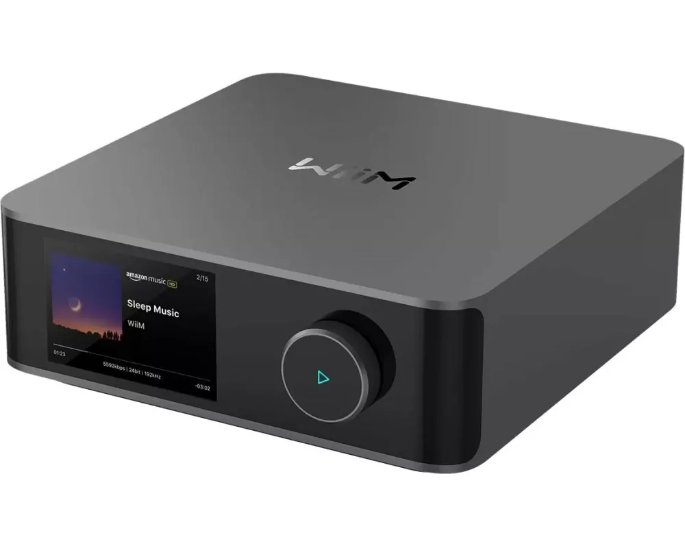 WiiM Netzwerk-Audioplayer Amp Ultra Grau