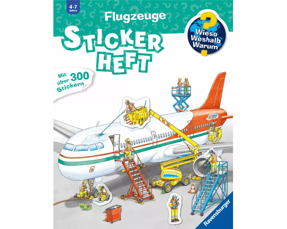 Wieso? Weshalb? Warum? Stickerheft - Flugzeuge