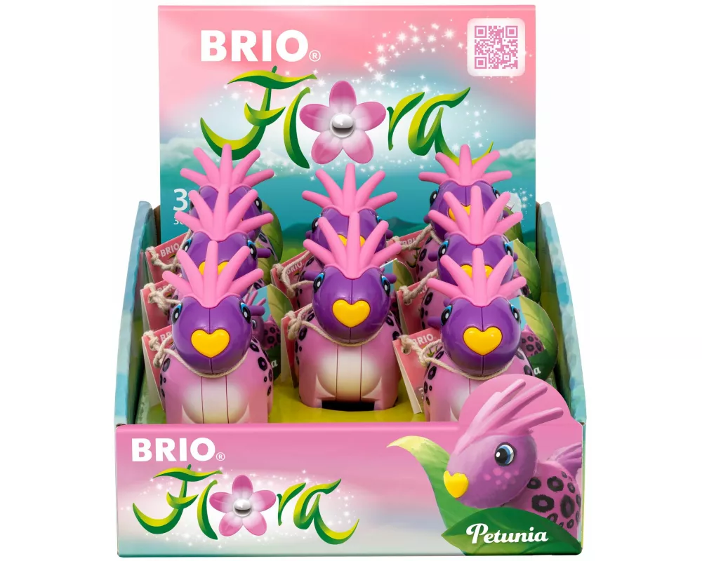 BRIO Flora - 36208 Petunia | Spielfigur für endloses fantasievolles Spielen für Mädchen und Jungen ab 3 Jahren - wunderschönes Geschenk