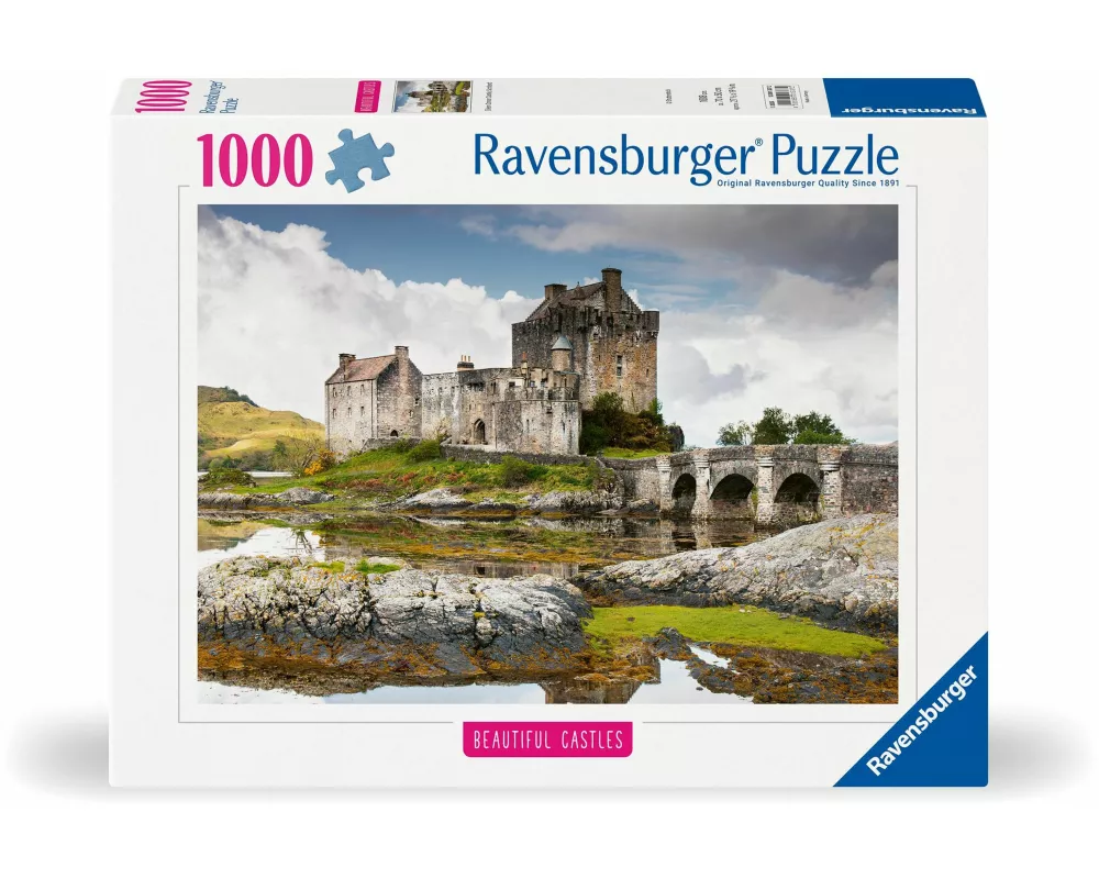 Erwachsenenpuzzle 1000 Teile - Schloss Eilean Donan, Schottland