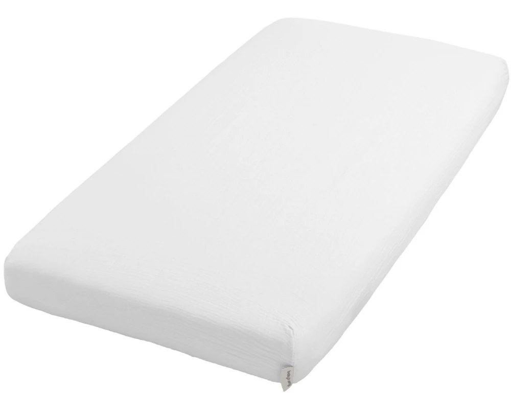 baby's only Spannbettlaken Tender 140 x 70 cm, Weiss