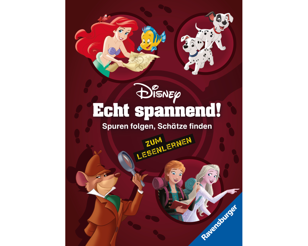 Disney - Echt spannend! Spuren folgen, Schätze finden - zum Lesenlernen
