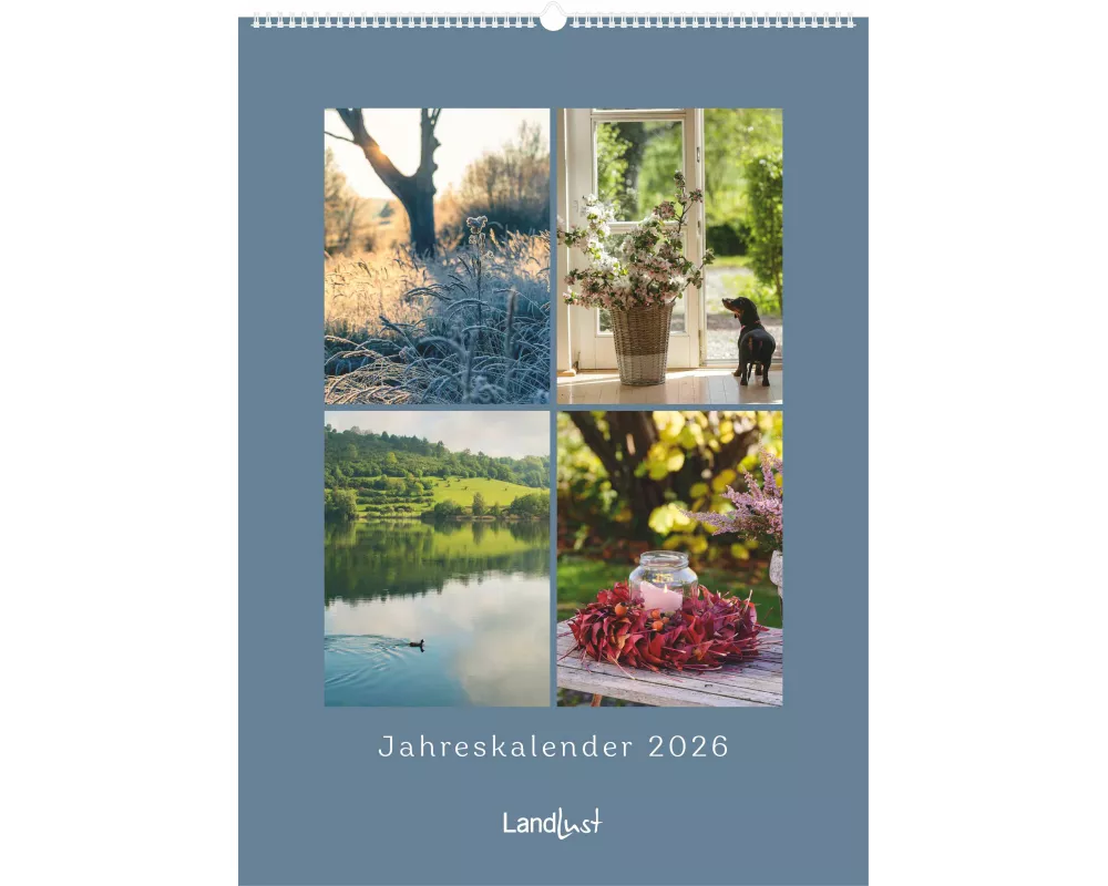 Landlust - Landlust: Jahreskalender 2026 Wand-Kalender - Poster-Kalender - Fotografie - Gartenkalender 45x62
