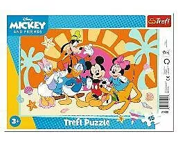 Rahmen-Puzzle 15 Teile – Micky Maus