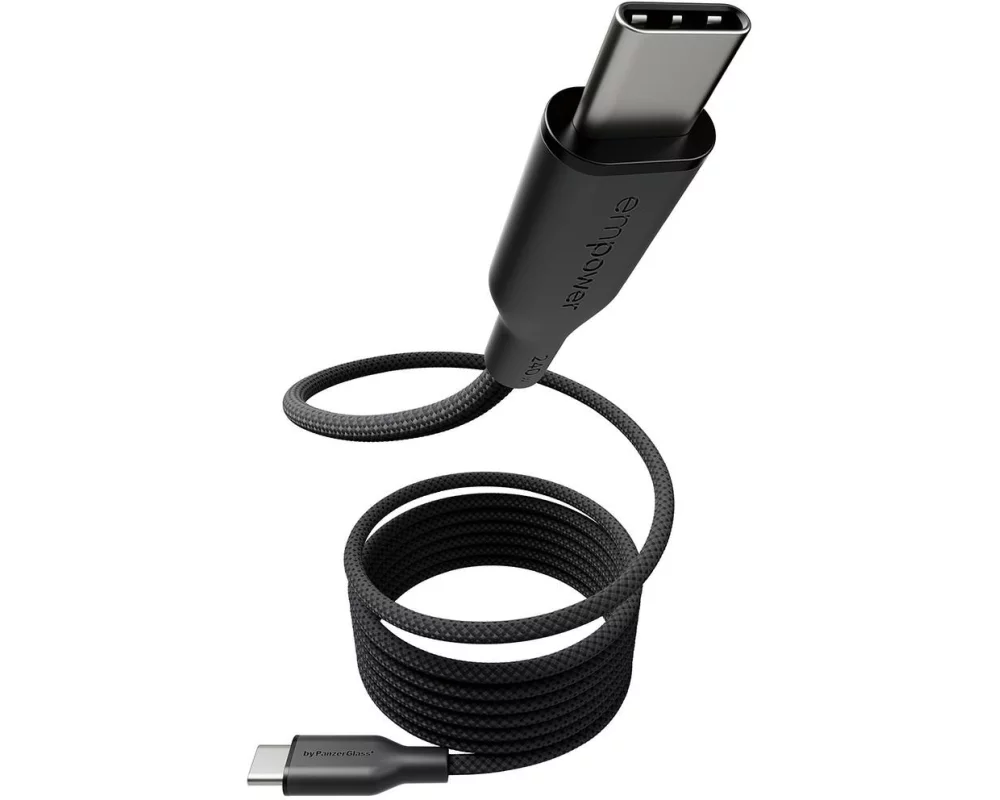 emPower by PanzerGlass USB 2.0-Kabel Magnetisch 240 W USB-C - USB-C 1.5 m