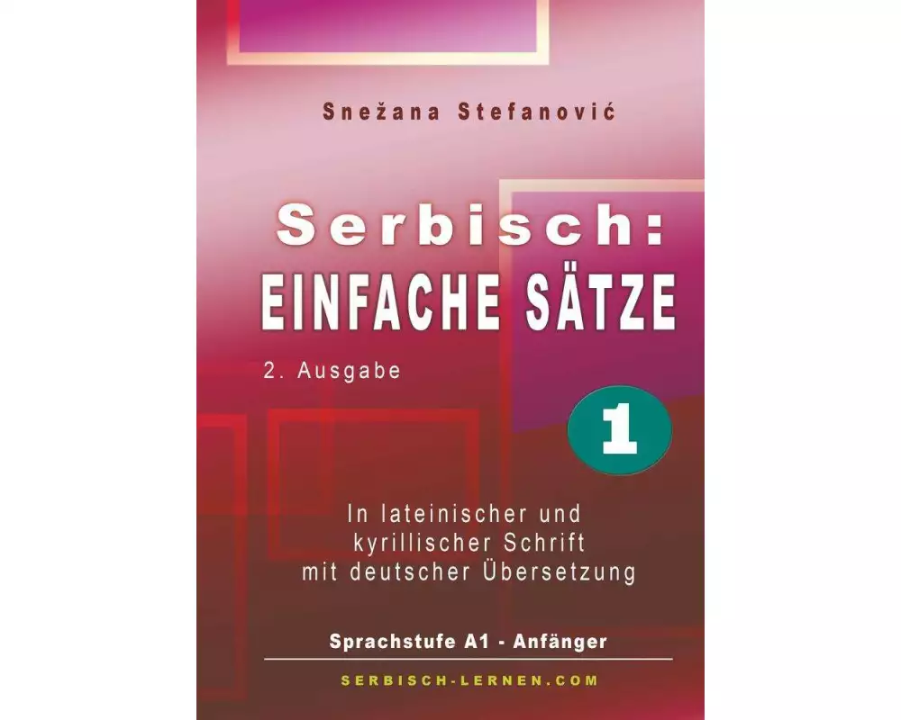 Serbisch: Einfache Sätze 1