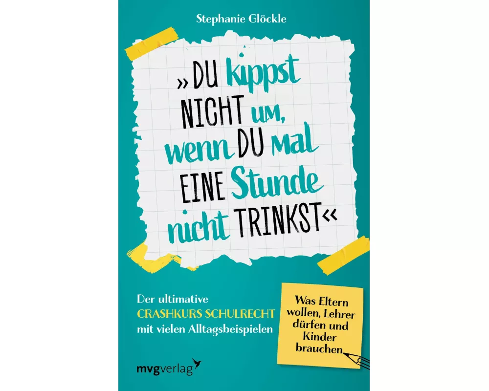 Du kippst nicht um, wenn du mal eine Stunde nicht trinkst