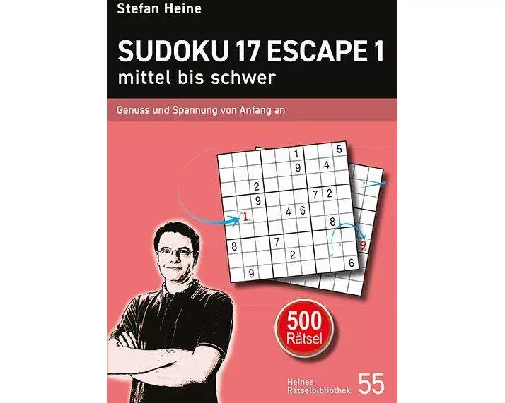 Sudoku 17 Escape 1 - mittel bis schwer