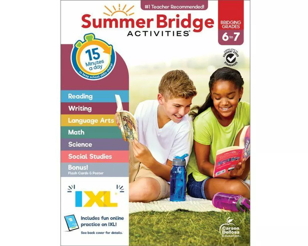 Summer Bridge Activities, Grades 6 - 7